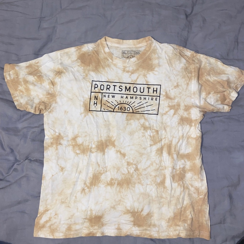 Tie-dye Portsmouth Tee - L